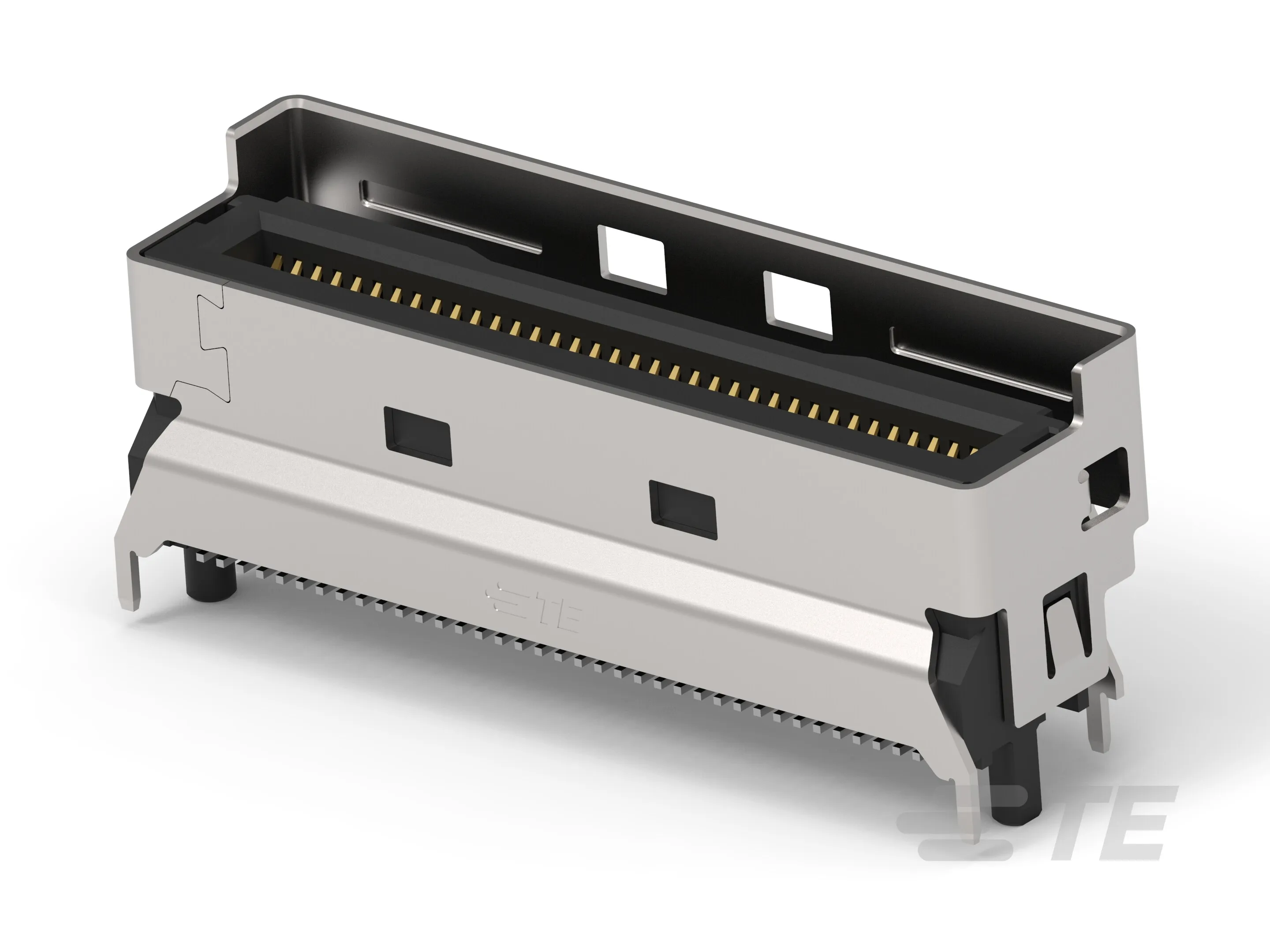 MCIO 连接器结构示意图